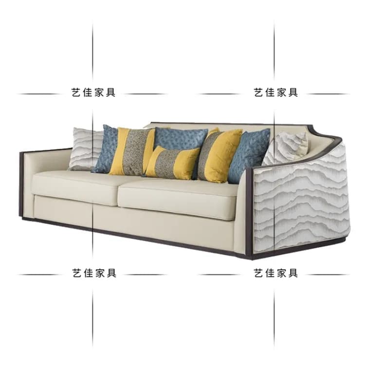 CX New Chinese Sales Office Card Seat Sofa Combination Hotel Reception Negotiation Table