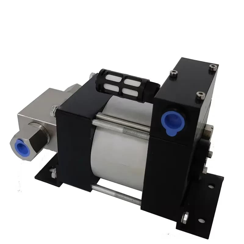 Portable Mini Air Operated Oil Pressure Testing Pump for USUN M 80-800 Bar Output