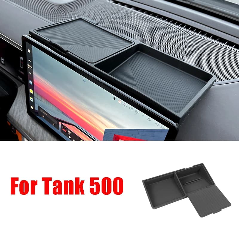 Interior Storage Box For Great Wall Tank 500 TANK 500 Screen Rear Tissue Box Glasses Box Automotive Car Accessories
