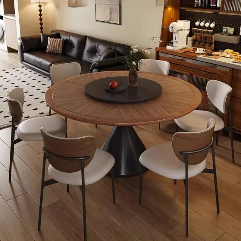 Wood Design Restaurant Tables Luxury Minimalist Dinette Island Dinner Table Kitchen Console Muebles Para Hogar Furniture Home