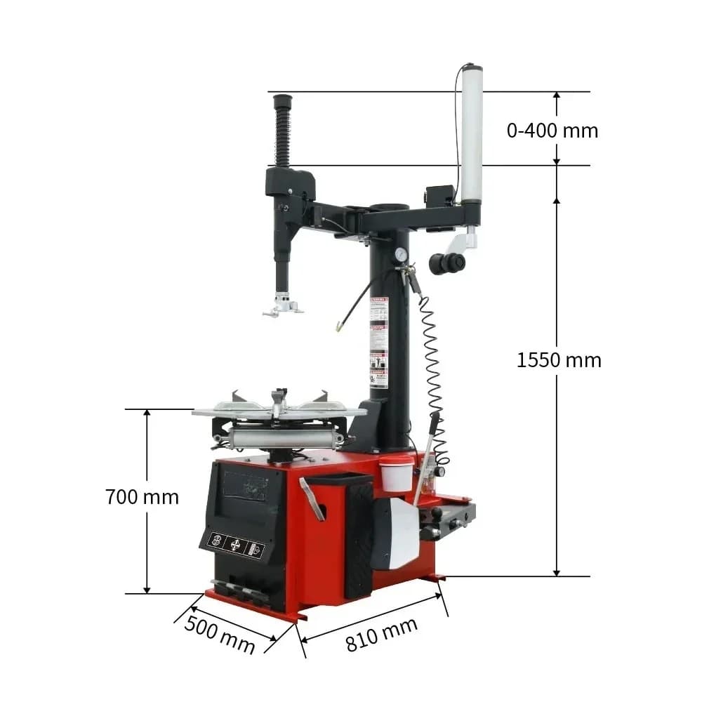 Popular mobile tire changers machine used in car tire work shop motorcycle tire changer machine and wheel balancer combo