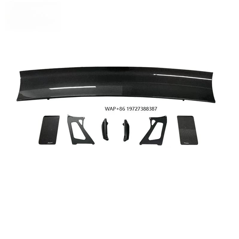 High-quality dry carbon fiber rear spoiler for  A90 A91 MK5 auto parts