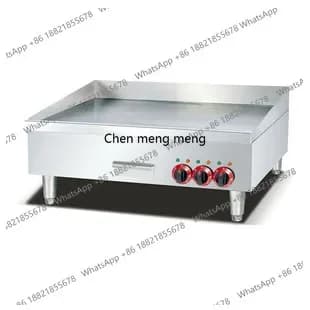 Commercial Gas Teppanyaki Equipment Multi-Specification Shape Stainless Steel Body Machinery