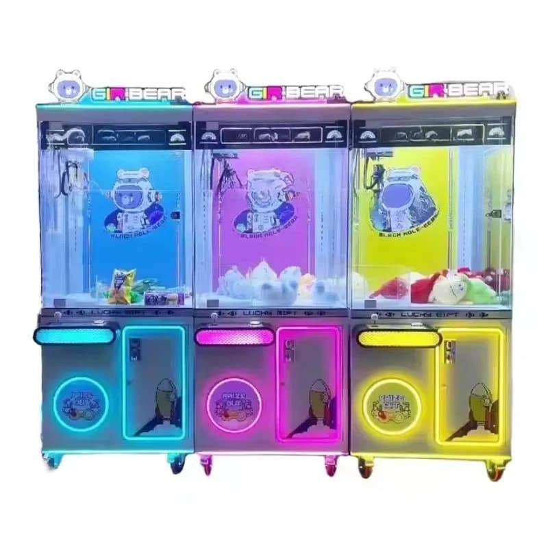 High Quality Metal Cabinet Large Size Factory Direct Plush Toy Crane Claw Machine Doll Catcher Game Vending Machine Wholesale