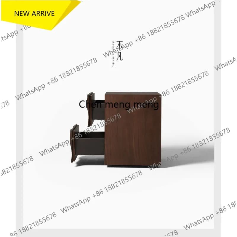 M178 Medieval bedside table combination designer bedside storage dining side cabinet TV cabinet