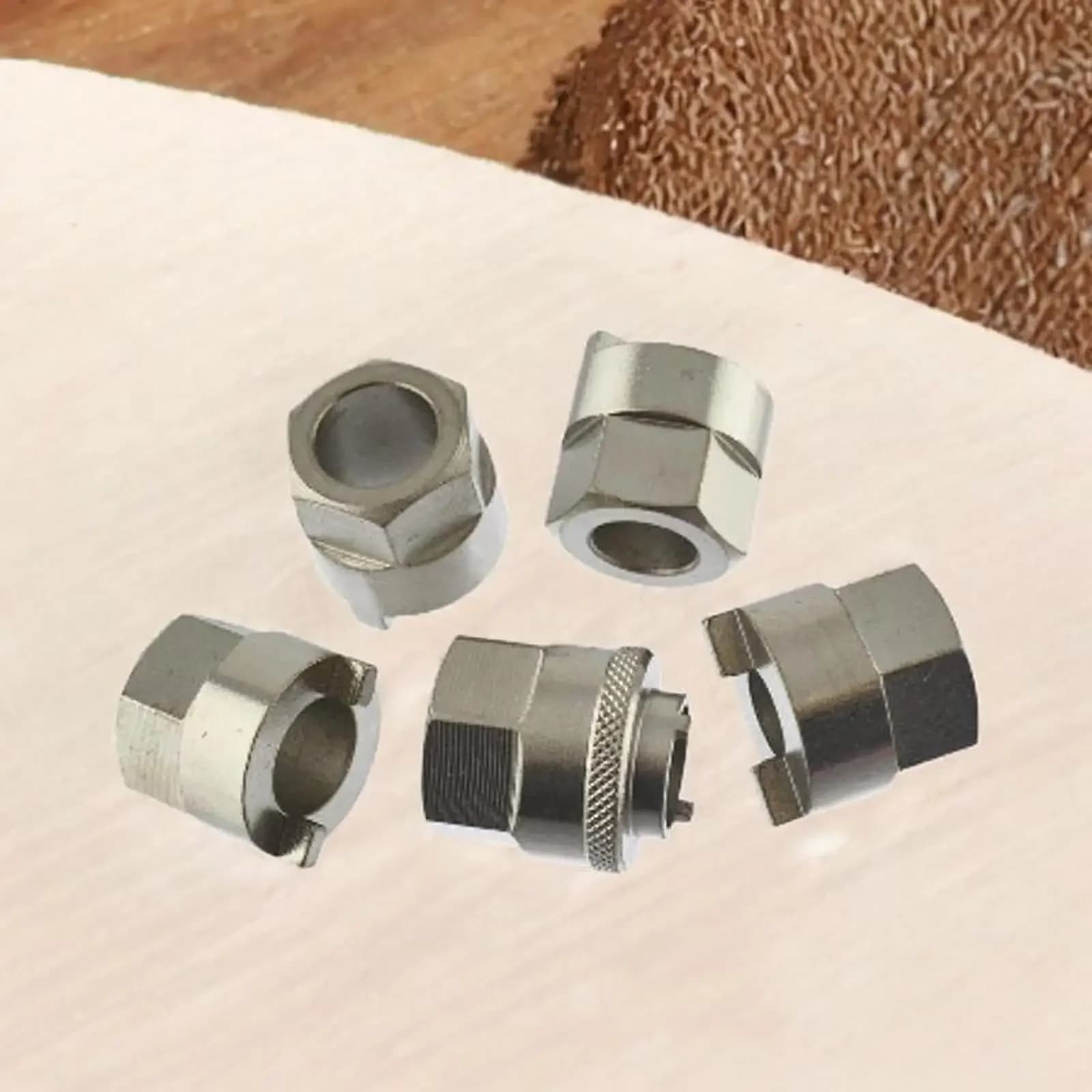 5 Pieces Strut Nut Socket Tool Set for Car Repairing Multifunctional Accessory