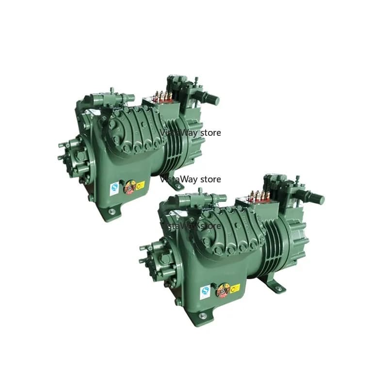 4H 4G Semi Enclosed Blast Freezer Compressor Copper 380V/50Hz 1 Year Warranty for Cold Storage Mini Cold Room
