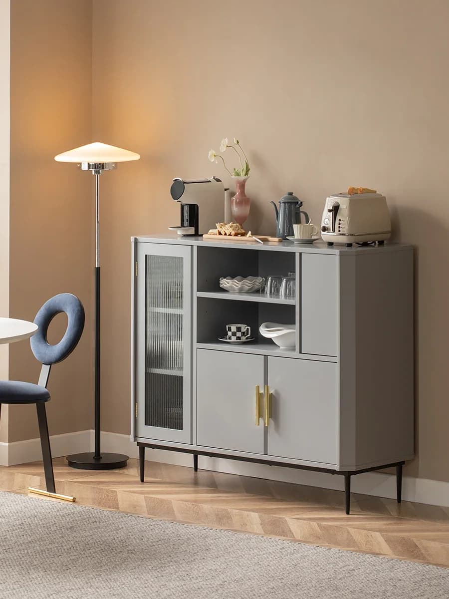 Edge Cabinet, Bowl Cabinet Against The Wall, Tea Cabinet, Wine , Living Room, Kitchen, Light Luxury Locker, Modern Simple