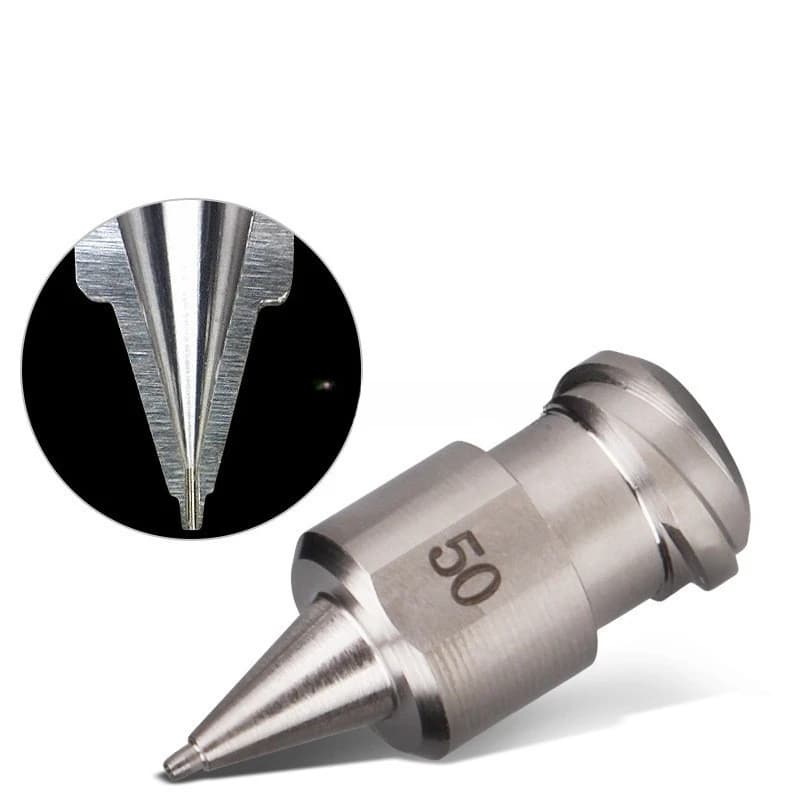 Musashi Double Precision Integrally Molded Stainless Steel Dispensing Precision glue  dispensing tip