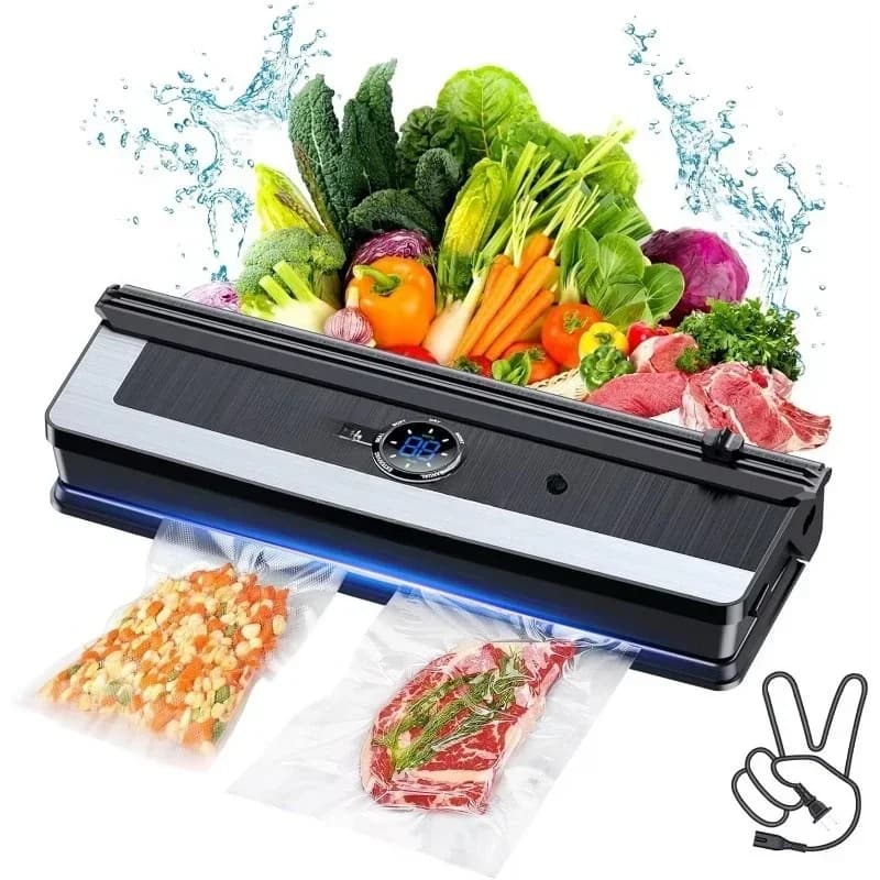 Plastic bag food vacuum food sealing machine low noise convenient and practical