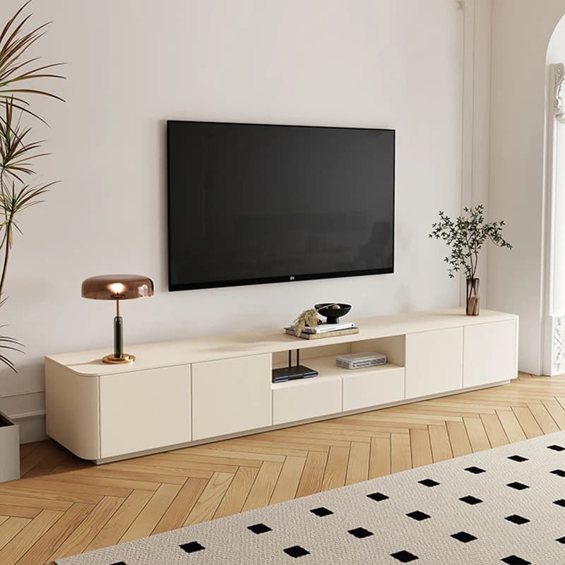 Italian Simple Tv Stand Elegant Trendy Premium Modern Tv Stand Minimalist Aesthetic Soportes De Televisión Furniture For Home