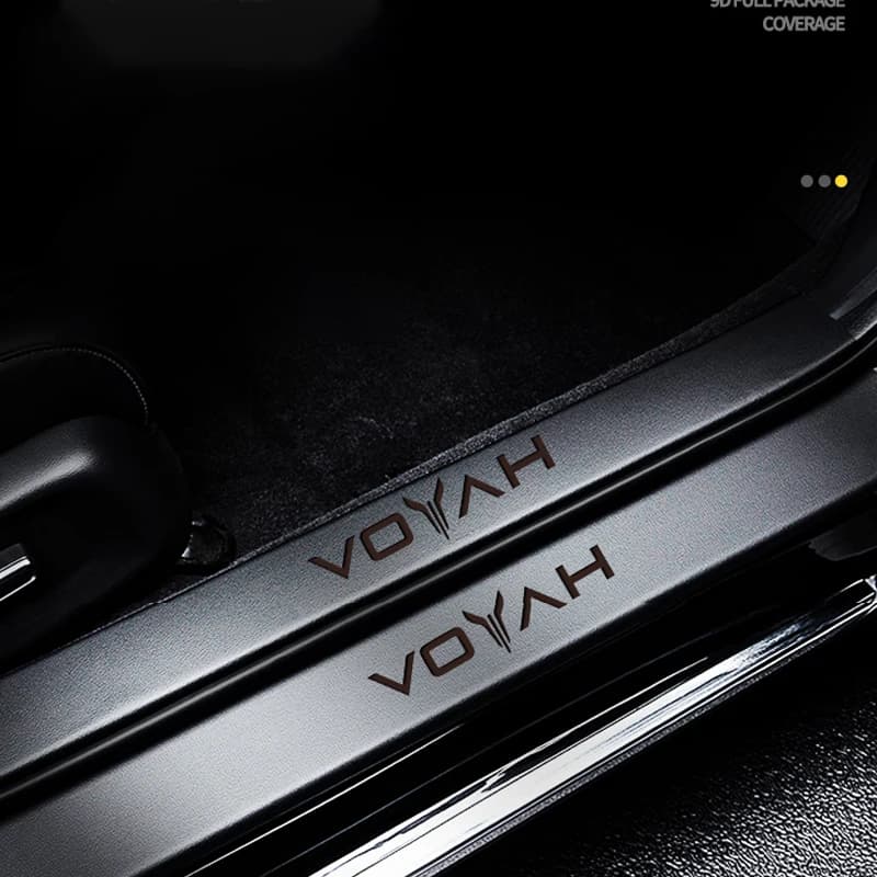 Fit For Voyah Free 2024 Car Threshold Strip Front and Rear Door Protective Sticker Scratch Resistant Trampling Resistant