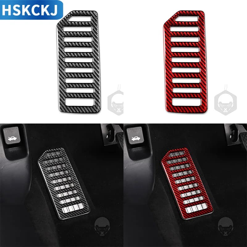 For Honda Accord 2018 2019 2020 2021 Real Carbon Fiber Car Accelerate Brake Pedal Interior Accessories Car Styling Decoration