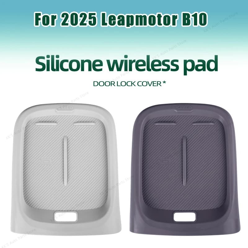 Silicone Wireless Charging Pad for 2025 Leapmotor B10, Non-Slip Dustproof Center Console Protective Mat, Car Interior Accessorie