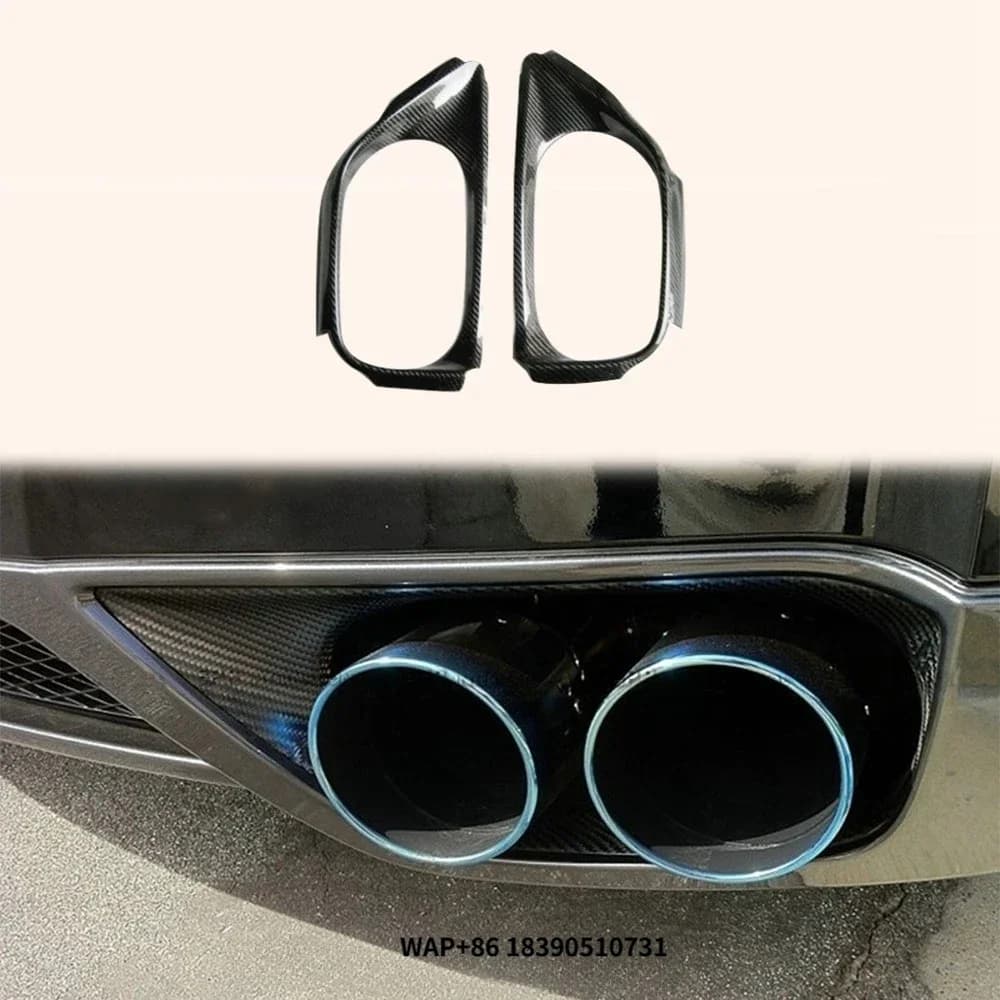 2008-2016 for GTR R35 Rear Bumper Diffuser Exhaust Heat Shield Cover Pair New Condition