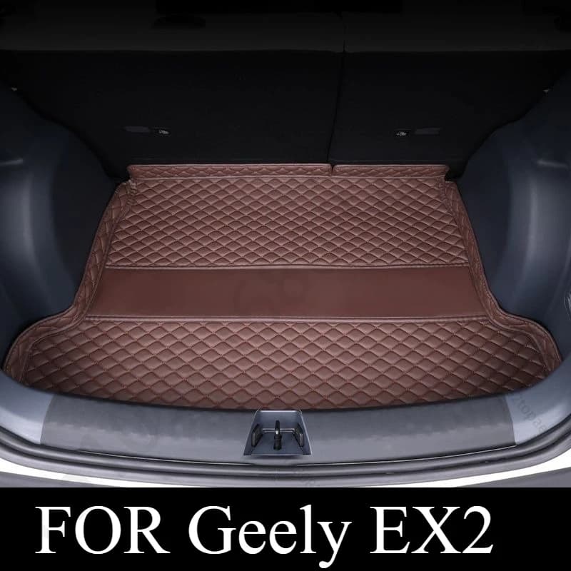 Cargo Liner Full-Coverage Leather Trunk Protection Mat FInterior Decoration Car Mat Accessories  FOR Geely EX2 Geome 2025 2026