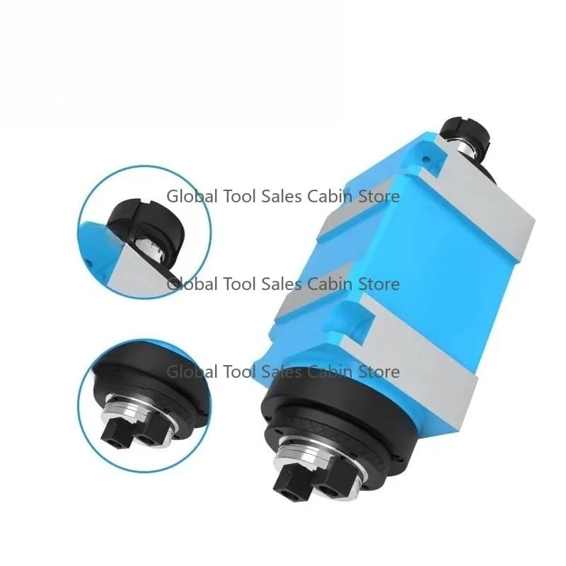 BT30 Side Cutting Boring Milling Spindle Power Head with 1 Year Warranty Accuracy 0.005-0.01mm 220V 6000 RPM