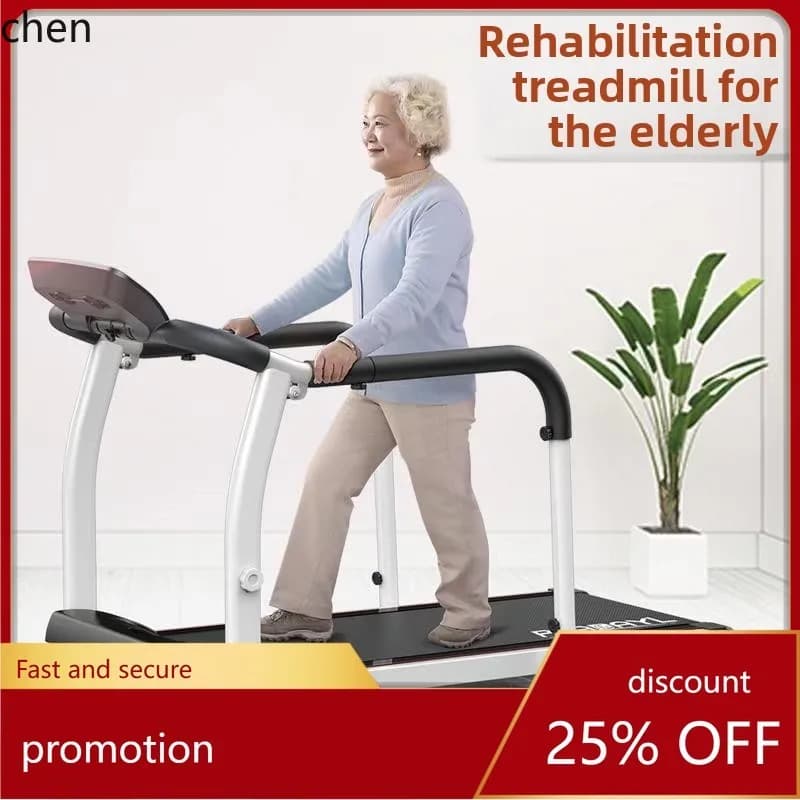 HT Foldable Elderly Walking Machine Home Electric Walking Machine Non-Powered Mechanical Home Folding Treadmill