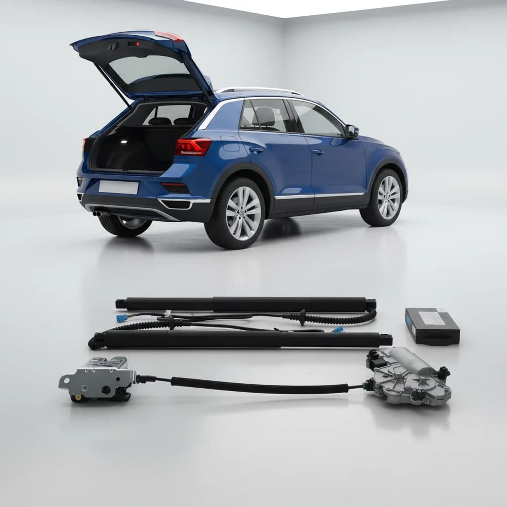 For Volkswagen T-Roc 2018+ electric tailgate kit, luggage compartment lift function, and electric tailgate modification
