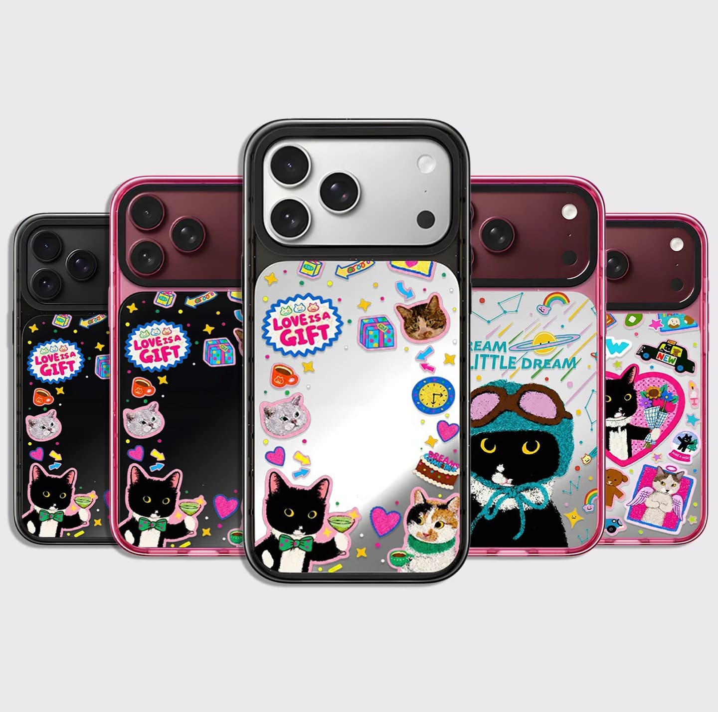 6092812 Impact Case - Mirror / Glaze Magnetic Cover: Compatible with IPhone 18 17 Pro Max 18Pro
