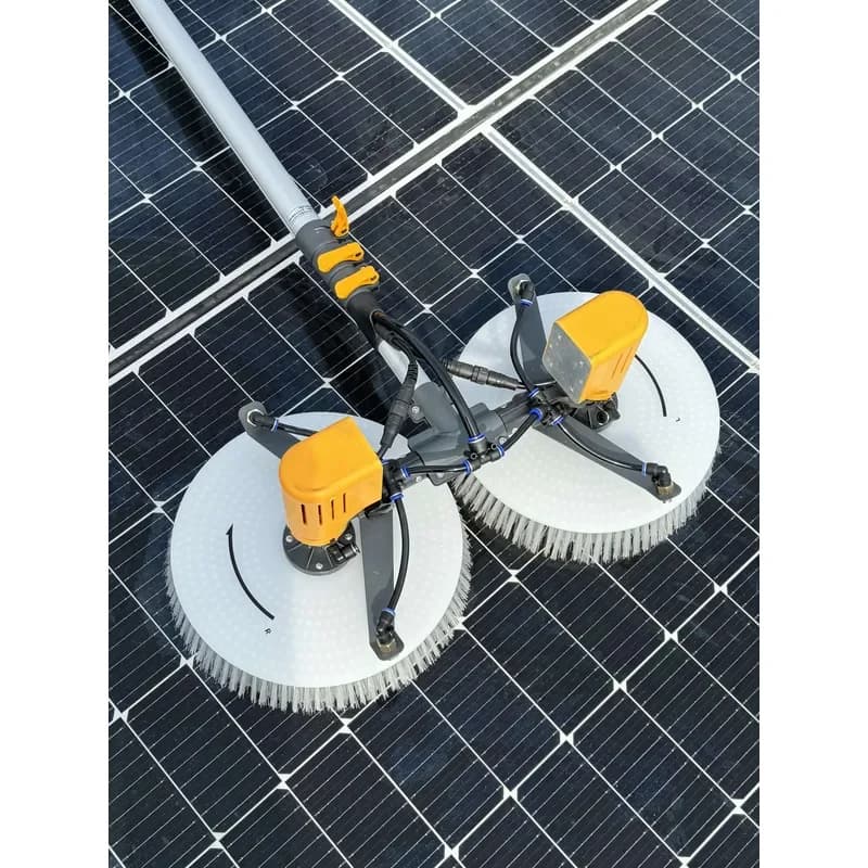 Double Head Window Glass Cleaning Brush Outdoor Water Scrubber Tool for Solar Panel Washing Kit Home Car Windshield Wiper