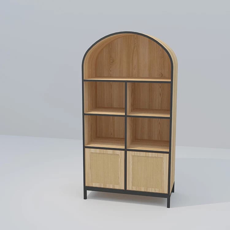 # WNordic Sideboard Wood Rattan Locker Living Room Tea Cabinet Simple Modern Porch Cabinet Small Apartment Storage Sideboard