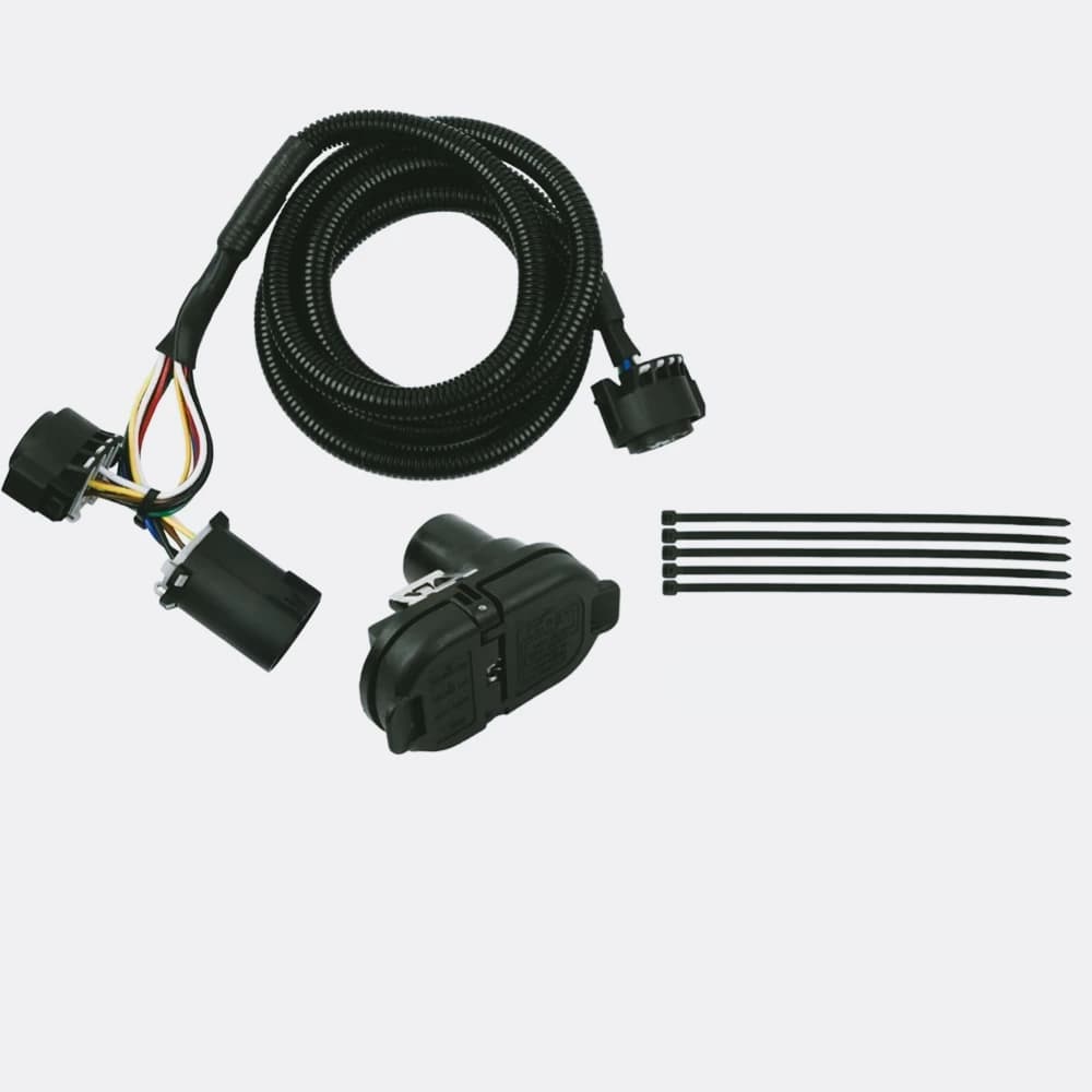 ZF-F Arnés  cableado para remolque 56003 para Silverado 1500 2500HD 3500HD y GMC Sierra 1500 2500HD 3500HD, molos 2019-2025