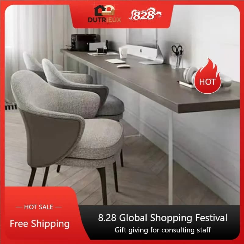 Nordic Modern Dining Chairs Minimalist Metal Designer Occasional Office Chair Vanity Bedroom Sillas De Comedor Furniture Home