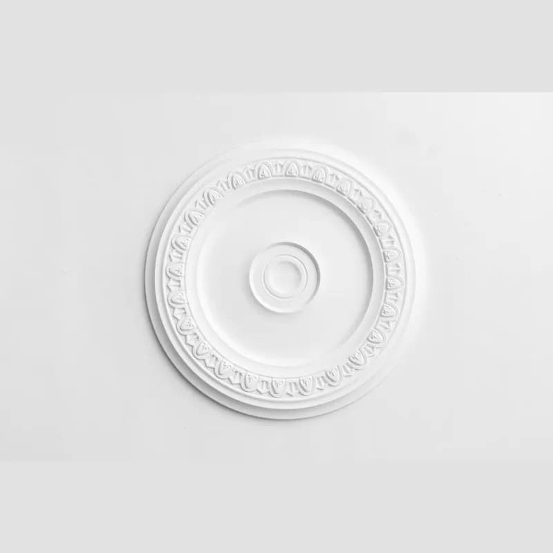 JM7036 Ceiling High Density PU Polyurethane Ceiling Decoration Carved Lamp Tray