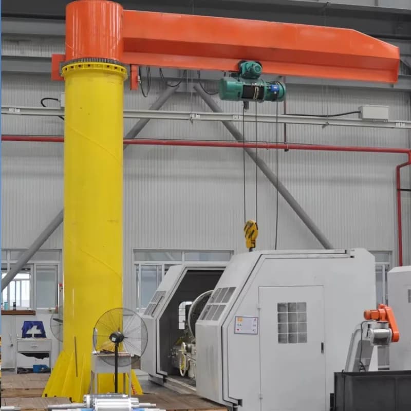New 360 Degree Rotation 3 Ton Swivel Electric Hoist Lifting Jib Crane