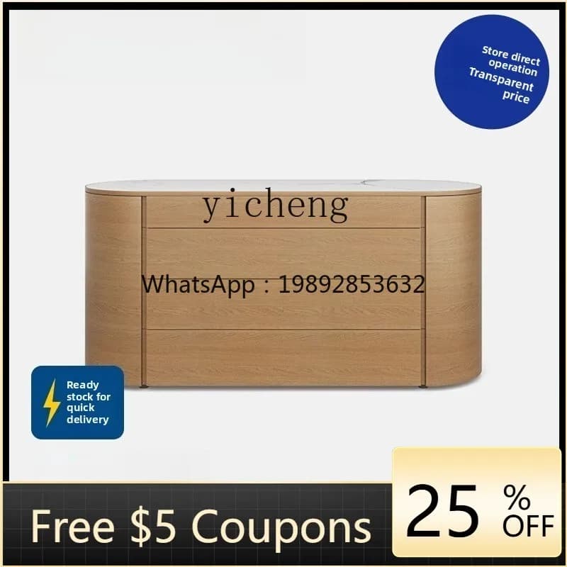 AA  modern simple living room dining side cabinet, Italian minimalist floor rock slab storage chest