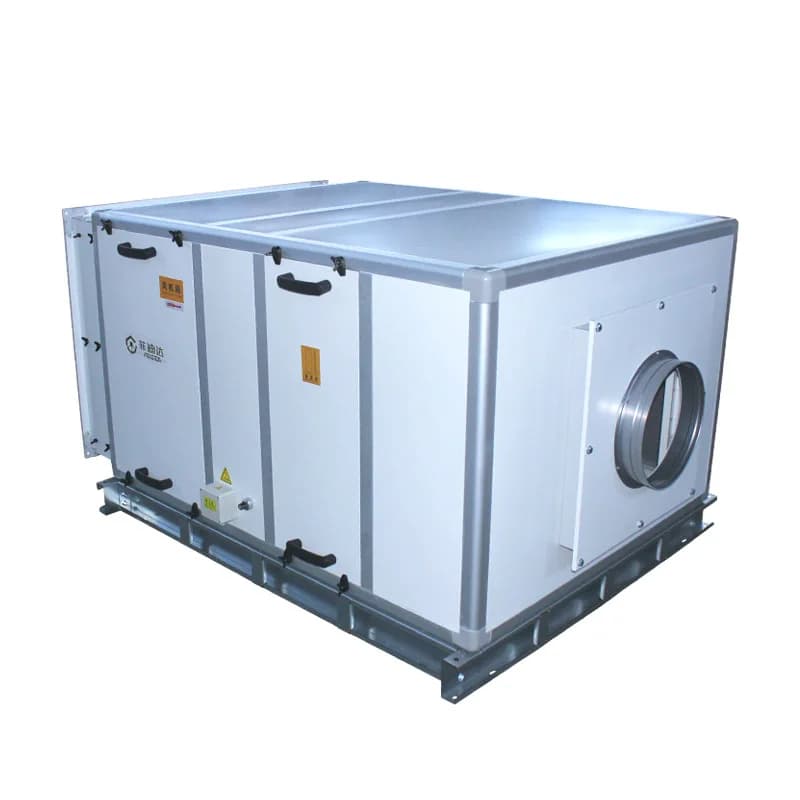 Fresh Air Unit Central Fan Coil Surface Cooler Ceiling Surface Cooled Air Conditioning Purification Fresh Air Water Cooled