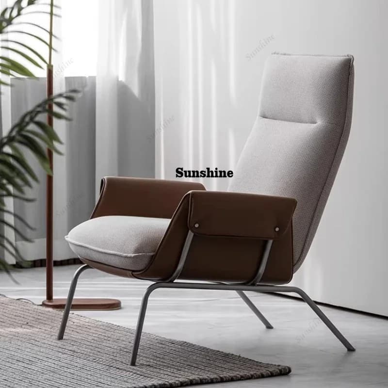 TDModern simple light luxury living room leisure chair sofa side chair