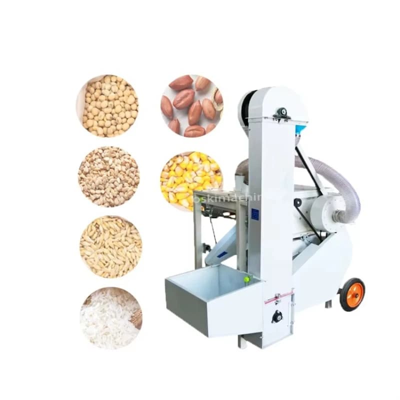 Grain Selector Grain Selecting Machine Grain Paddy Rice Destoner Stone Removing Machine
