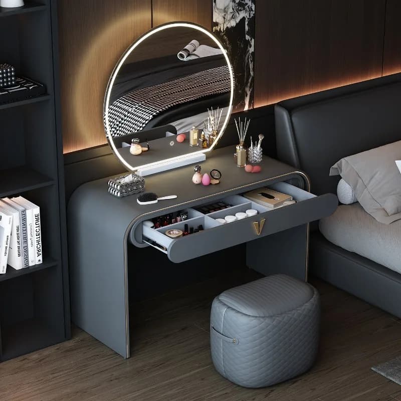 European Unique Vanity Table Aesthetic Modern Cheap Luxury Design Cute Dressing Table Fashion Penteadeira Ornaments Home Decor
