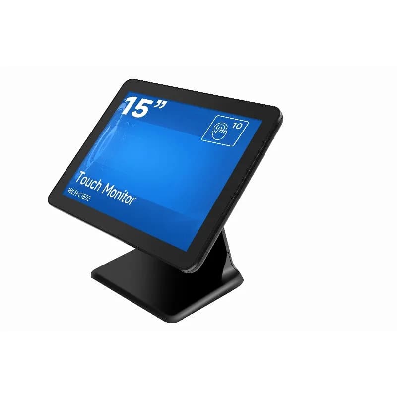 2026 OEM ODM 15 Inch True Flat Screen High Brightness Capacitive Touch Screen  For Retail/Restaurant/POS/Office/Supermark