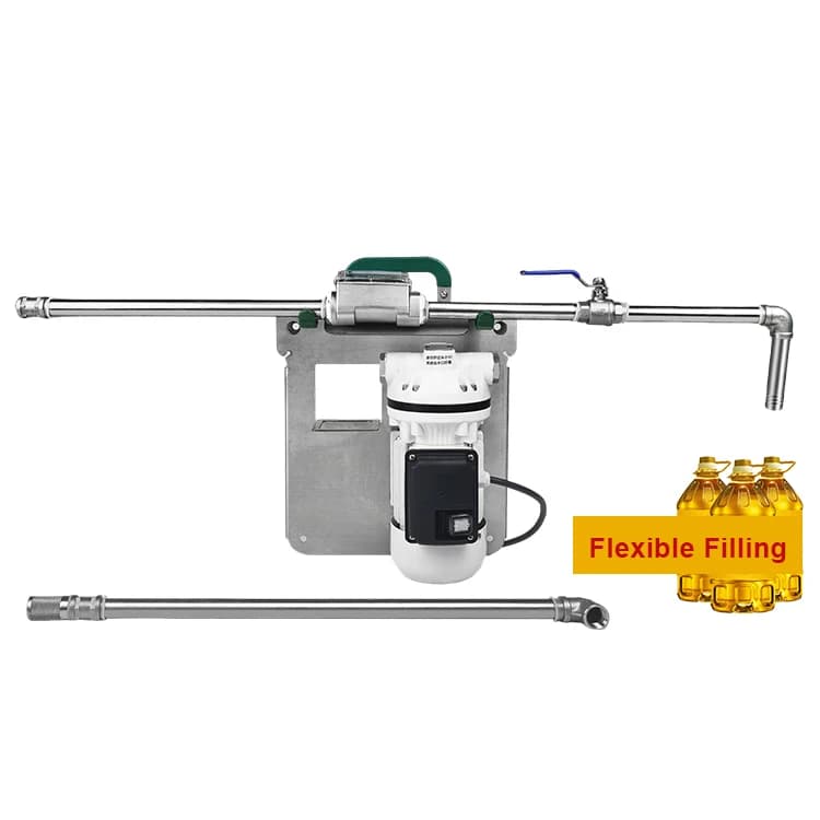 Food Grade Automatic Water Bottle Filling Machine Electric Dispenser For Cooking Oil Pump