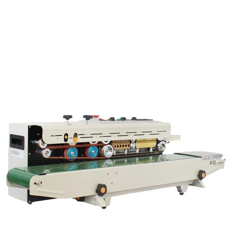 Plastic bag ink wheel ink color printing continuous sealing machine