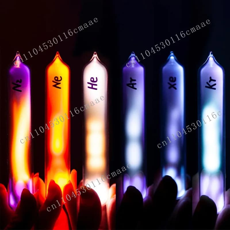 Special for rare luminous gas element series 99.999% purity collection gifts display teaching props