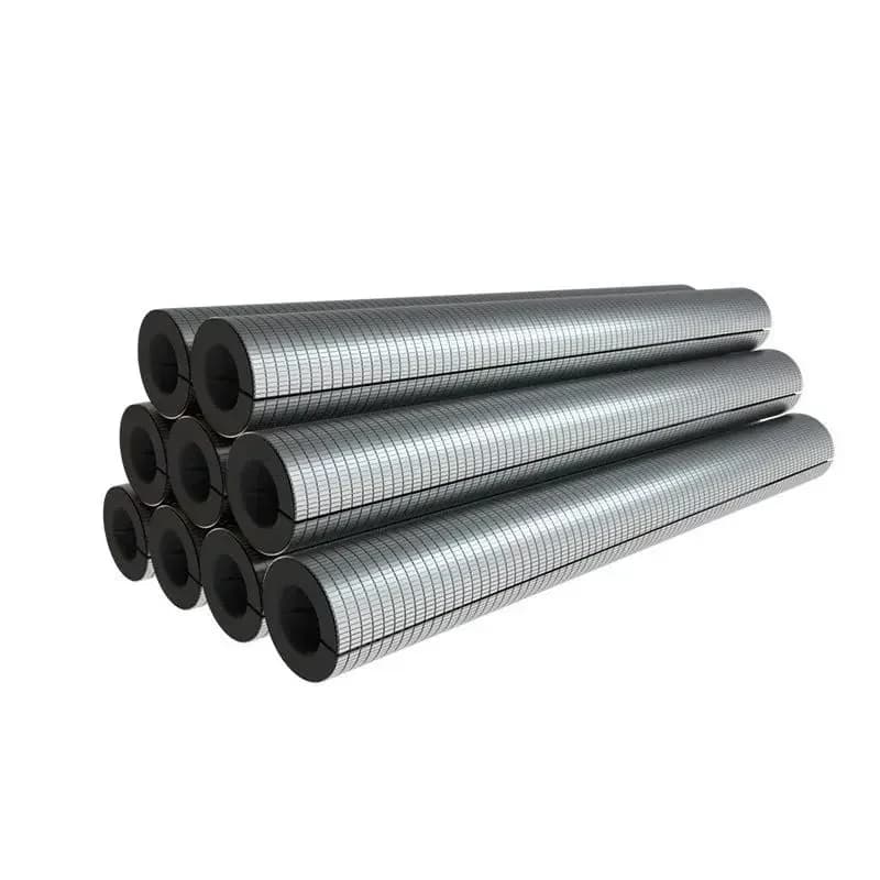 Self-adhesive rubber and plastic outdoor antifreeze material solar insulation pipe sleeve