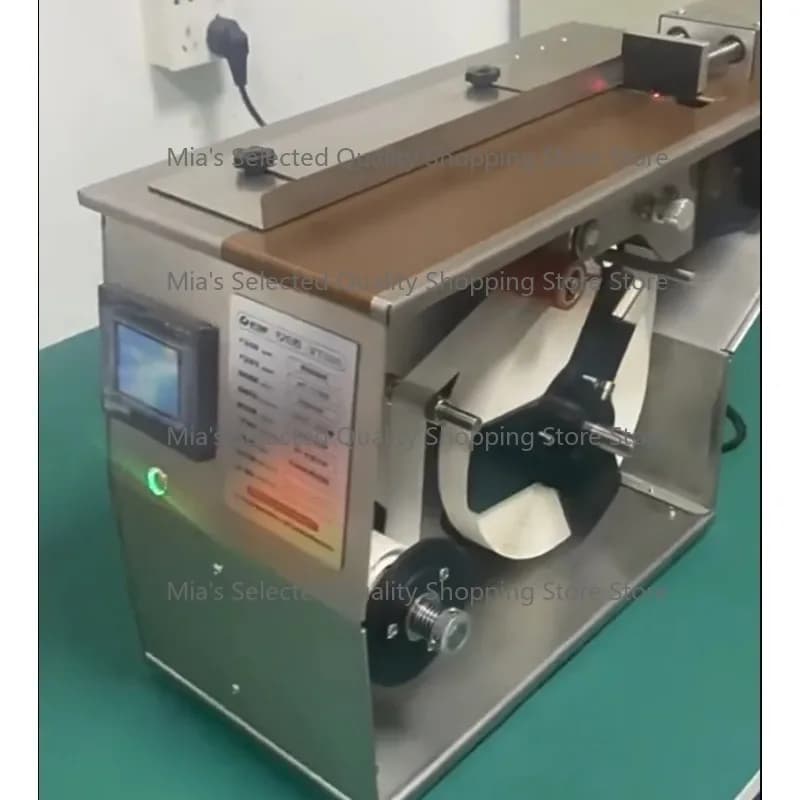 Right Angle Labeling Machine LY-TBJ90 Sealing Labeler for Packing Equipment Anti-tamper Sealer Can 90 Degree Labeling Tools