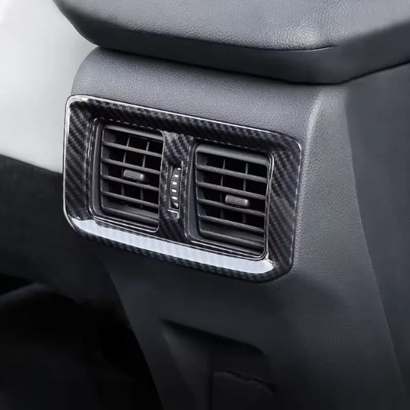 For Toyota RAV4 XA50 2019- 2023RAV 4 Hybrid Car Rear Conditioning Air Vent Outlet Trim Cover Accessories