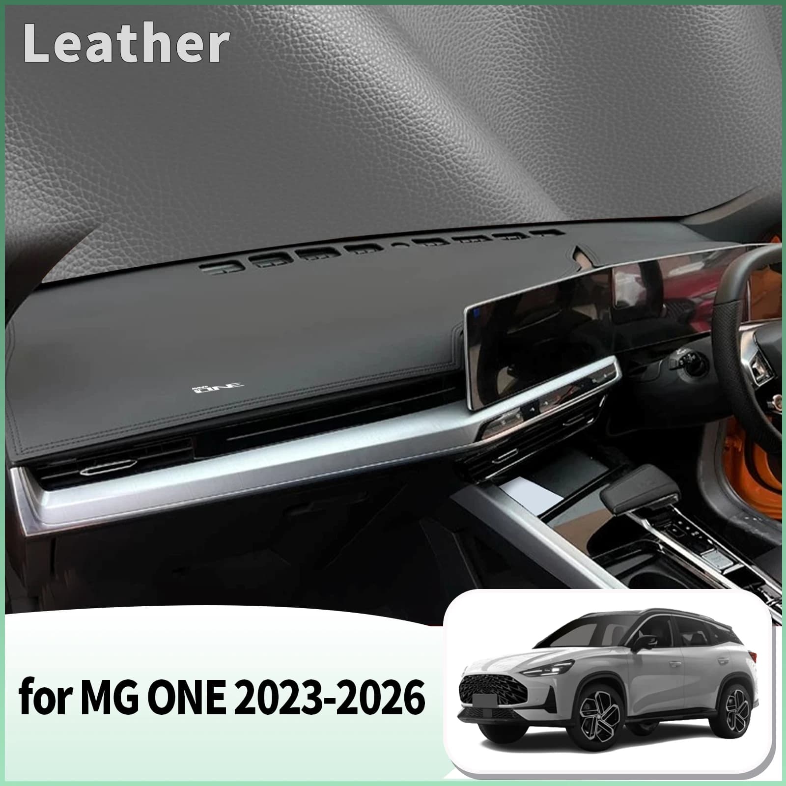 for MG ONE 2023 2024 2025 2026 Dash Mat Dashboard Cover Dashmat Universal Anti-Reflection Heat Insulation Sun Protection