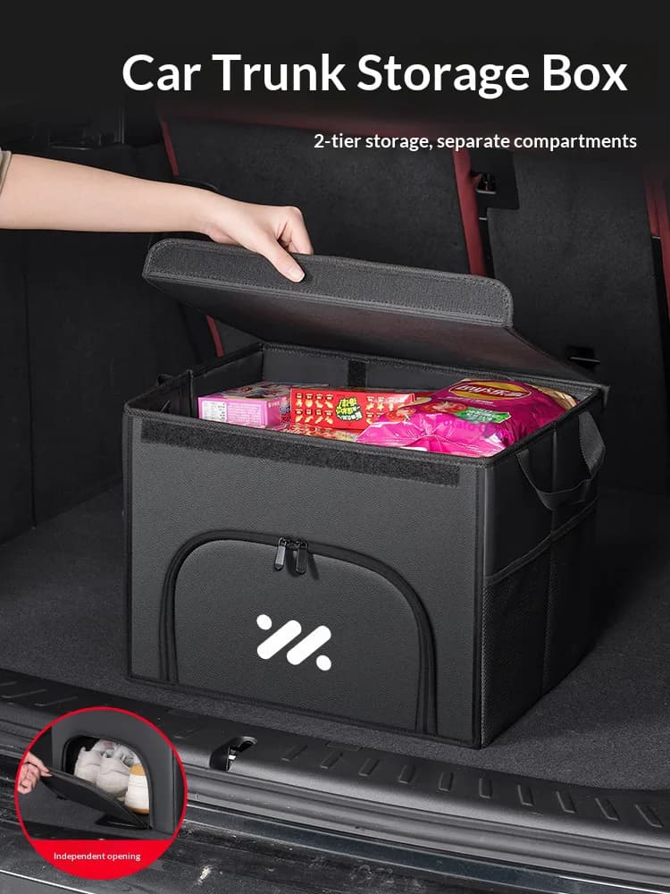 Car trunk storage box large capacity Foldable storage bag shoe storage organizing box For IM L6 L7 LS6 LS7 Interior Accessories