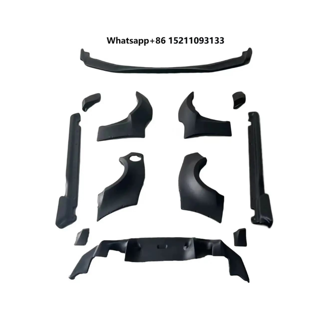 Upgraded Rocket Rabbit Bunny Style Wide Body Kit Car BumperFront Lip Rear Spoiler