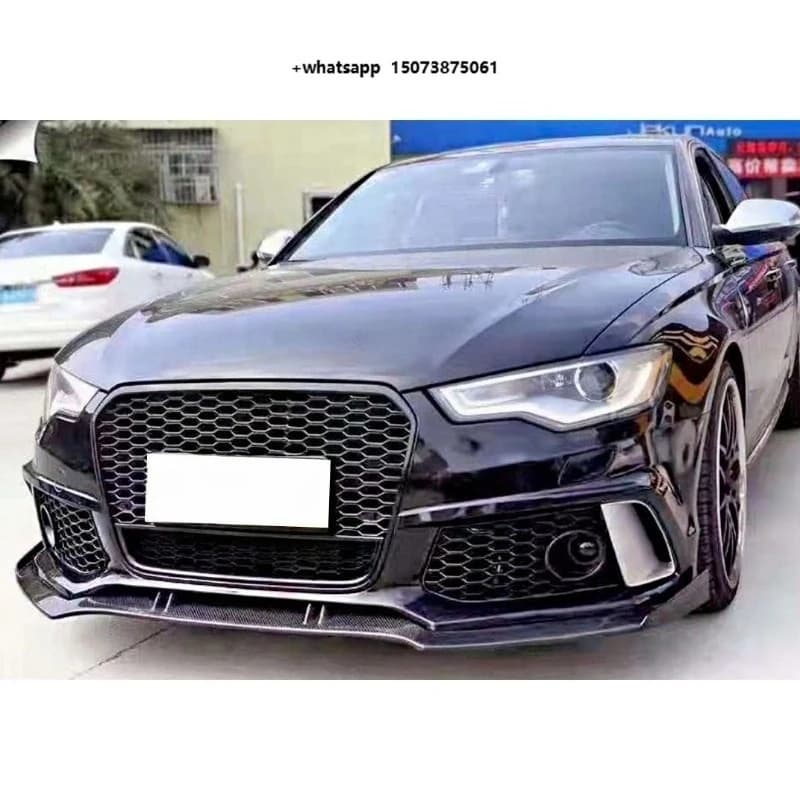 Body Kit Car Bumper for RS6 Car Bumpers for  A6 C7 2012-2015 Upgrade RS6 Model