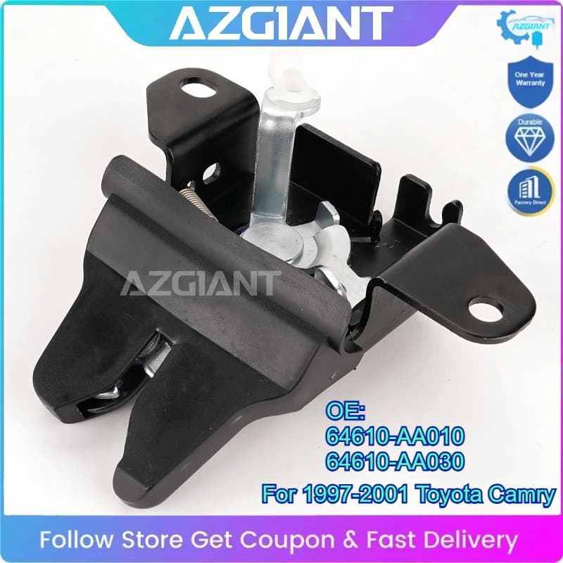 AZGIANT Car Rear Trunk Lid Tailgate Latch Lock Motor Actuator for 1997-2001 Toyota Camry Replacement 64610-AA010 64610-AA030