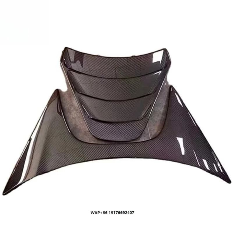 Dry Carbon Engine Cover for Mclaren720S Bonnet Cover Carbon Fiber Production Bonnet