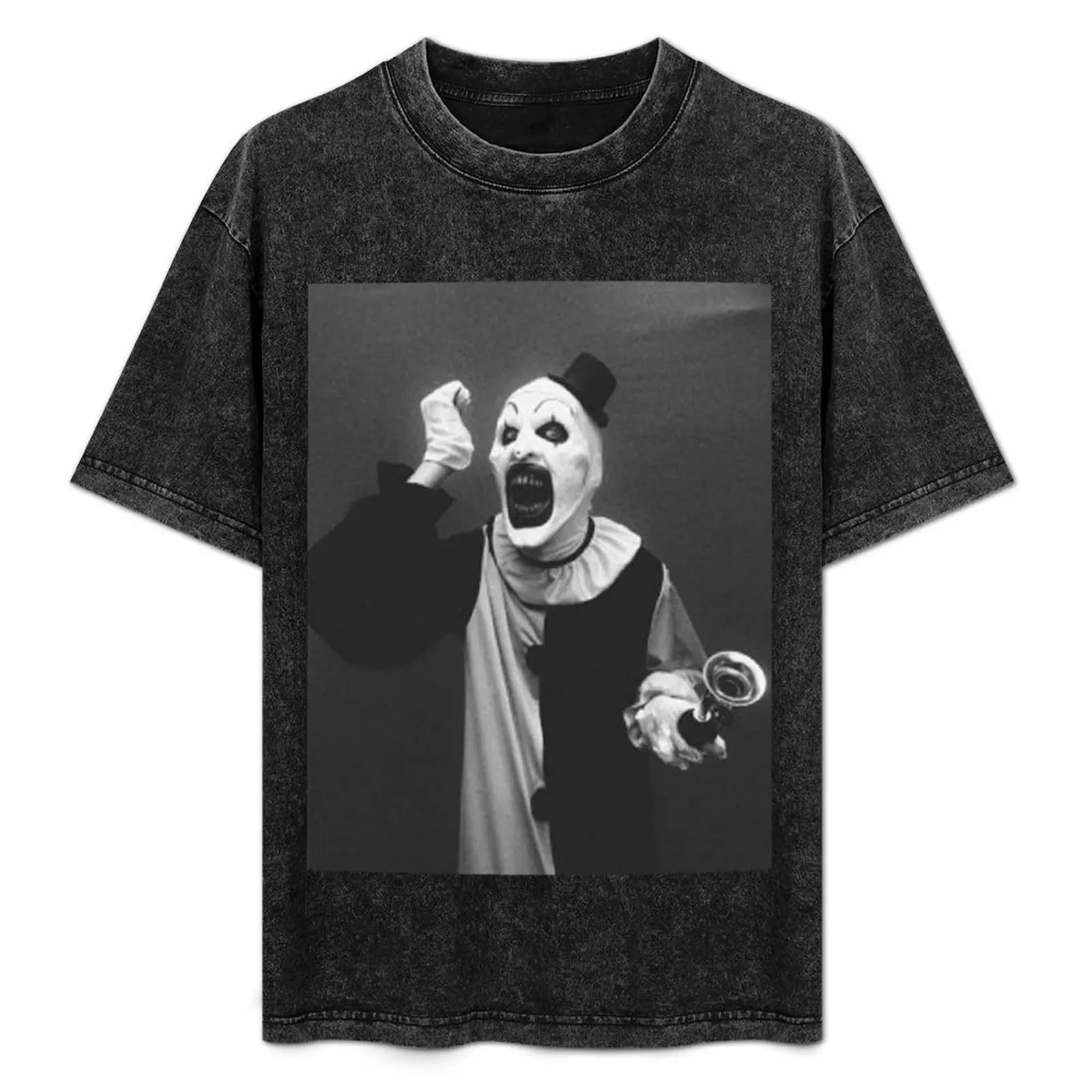 Terrifier Art The Clown Horror T-Shirt Sporty Casual Quick Dry T-Shirt