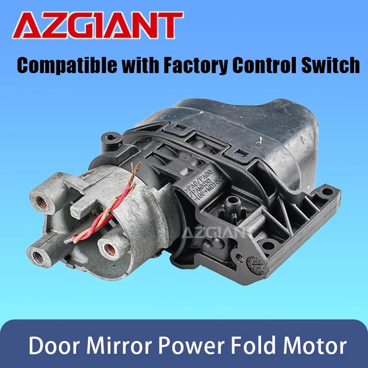 AZGIANT Car Door Mirror Power Fold Motor For Mitsubishi Pajero V93/V97/V95/V98 Reinforced Anti-pinch Protection Vehicle TOOLS